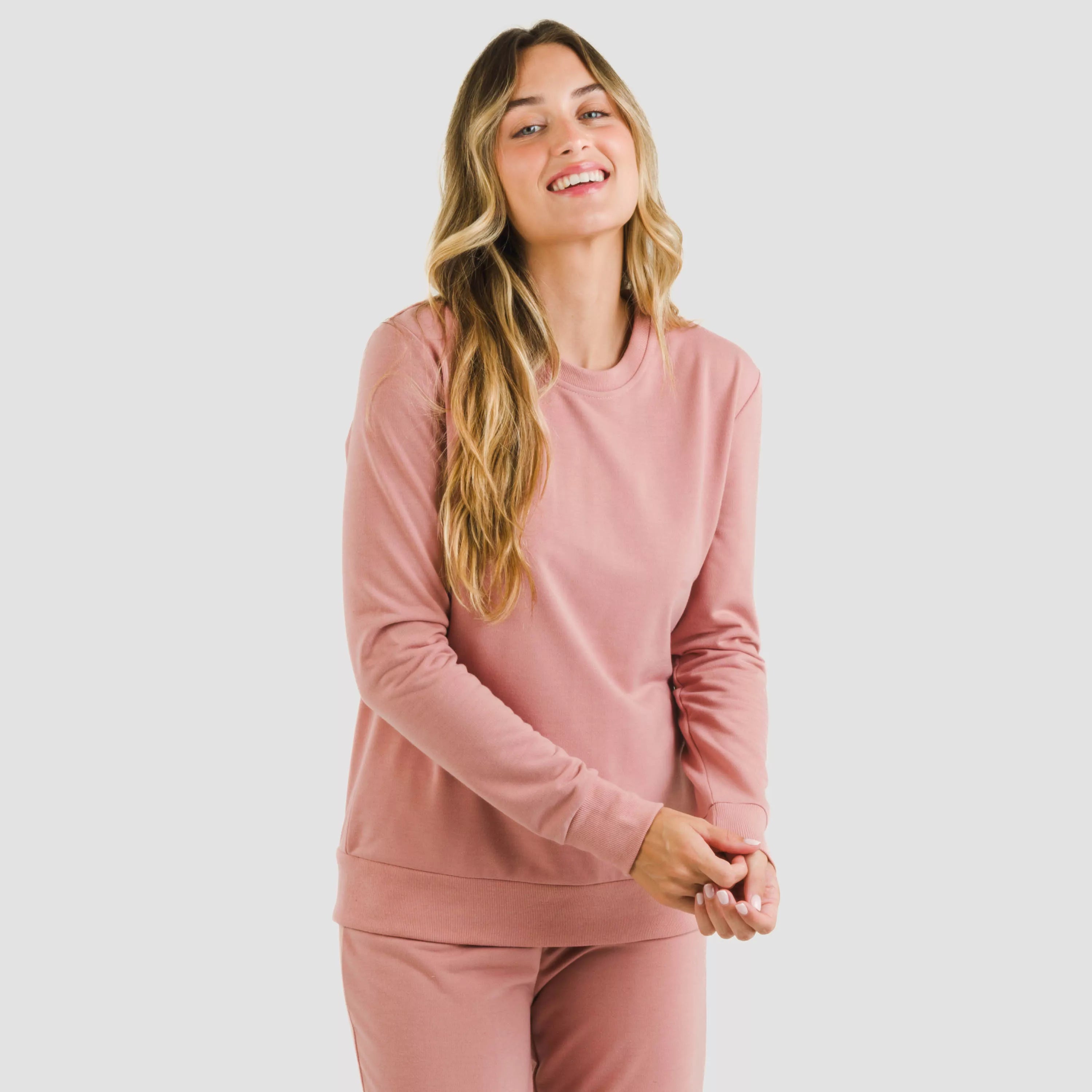 Sudadera basica deportiva mujer