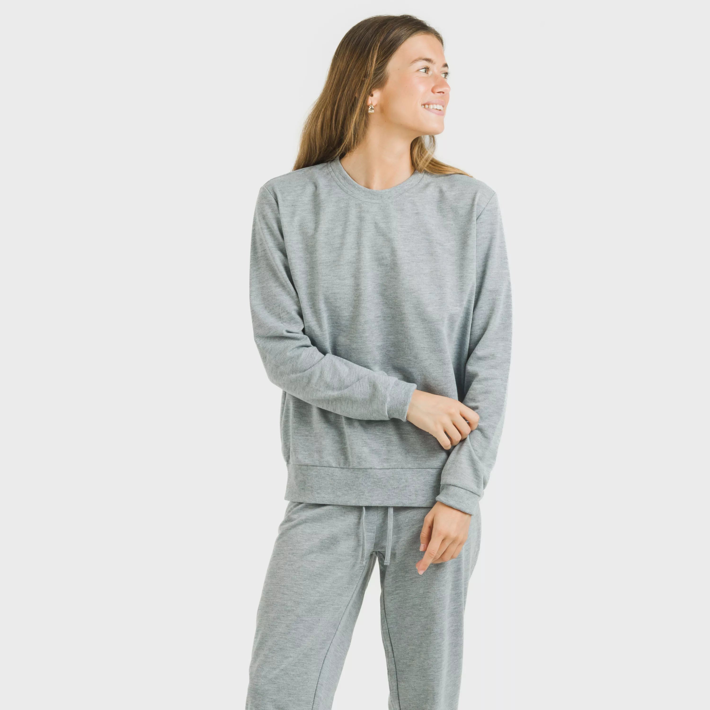 Sudadera basica deportiva mujer