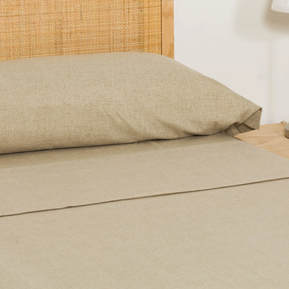 Jogo de lençóis Flanela lisos