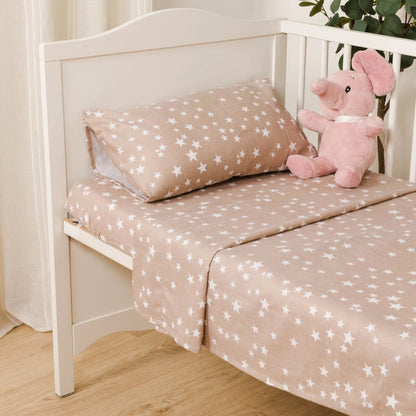 Ensemble de draps de berceau en flanelle Universe