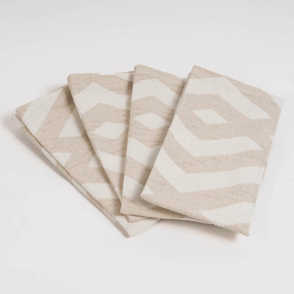 SET 4 SERVILLETES NELA