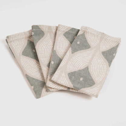 SET 4 SERVILLETES CABOT