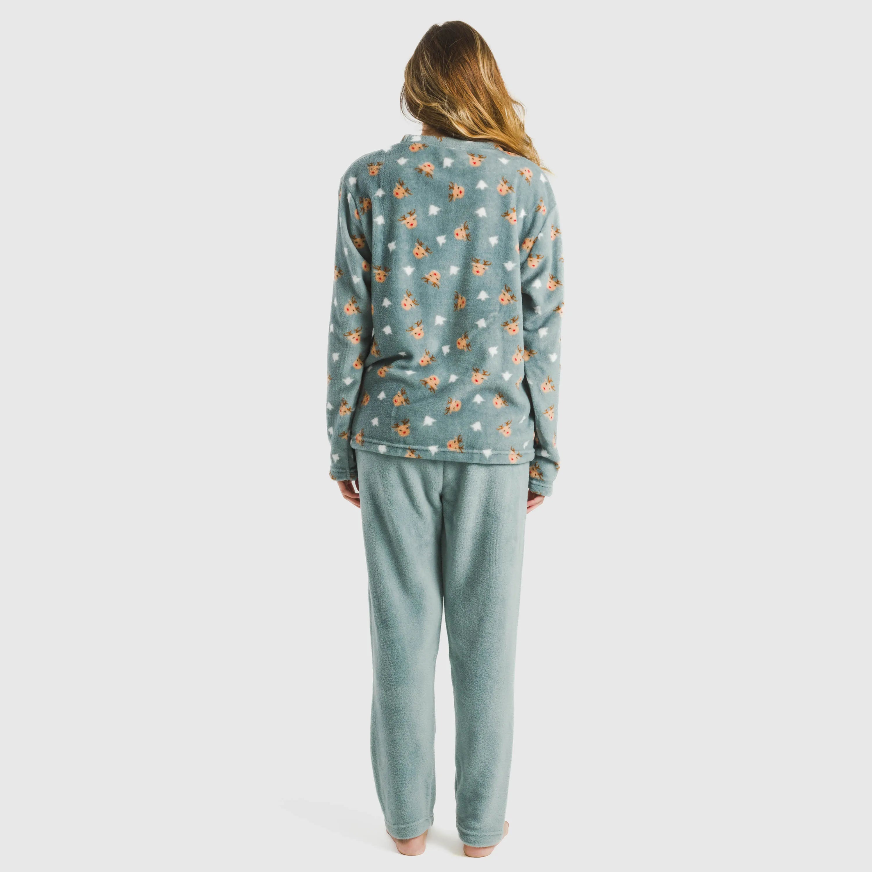Pijama coral Tatini verde tiffany