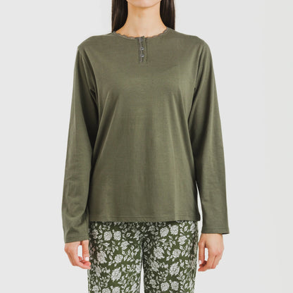 PIJAMA LLARG ALGA DONA MOZARABE