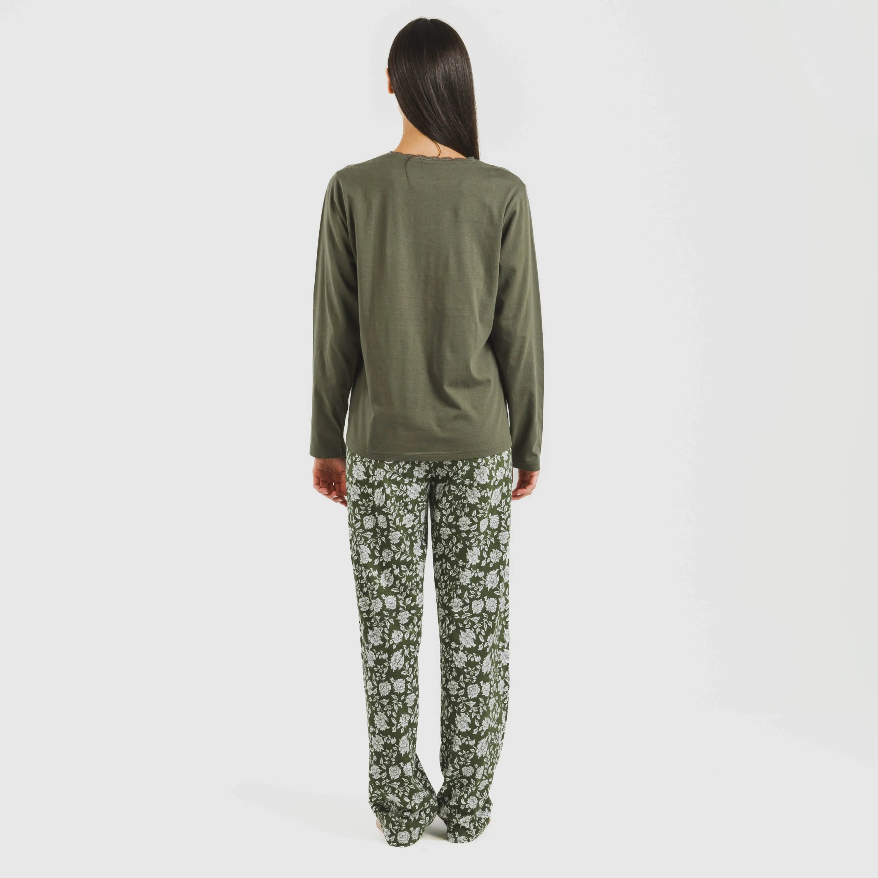 PIJAMA LLARG ALGA DONA MOZARABE