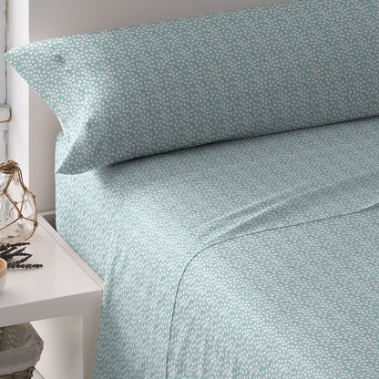 Conjunto de lençóis de algodão Tiffany verde Maddy