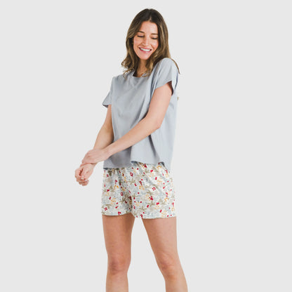 PIJAMA CRT M/FLUIDA ALG DONA VIENA