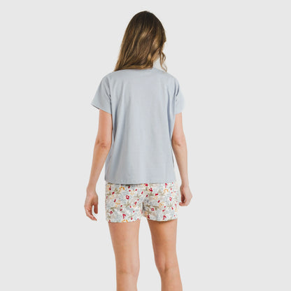 PIJAMA CRT M/FLUIDA ALG DONA VIENA