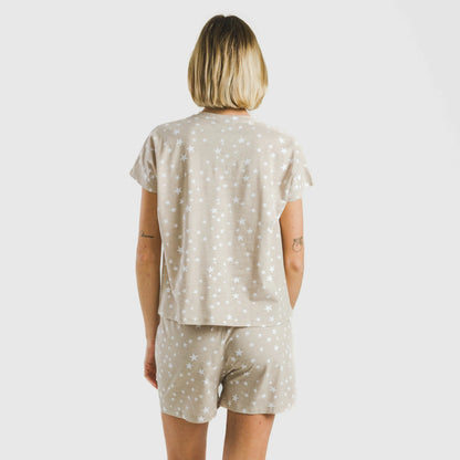 PIJAMA CRT M/FLUIDA ALG DONA ESTRELLITA