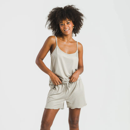 Pijama tirantes mujer soft Susanita arena