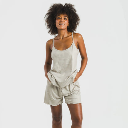 Pijama tirantes mujer soft Susanita arena