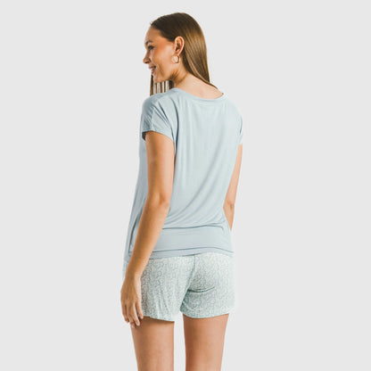 PIJAMA CTR M/FLUIDA DONA VISCOSA CRIS