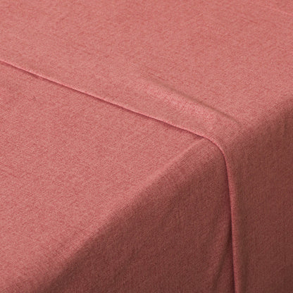 SET LENZUOLA IN FLANELLA SOLIDA