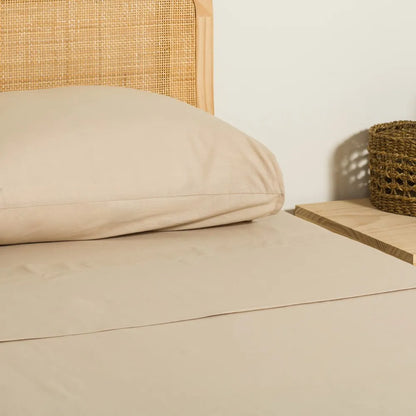 SET LENZUOLA PERCALE ALG TINTO