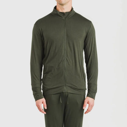 Sudadera viscosa hombre lisa