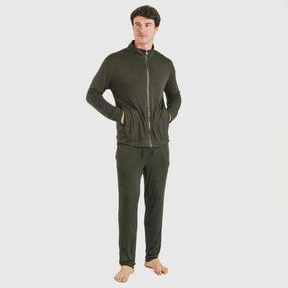 Sudadera viscosa hombre lisa