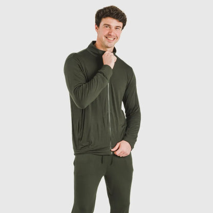 Sudadera viscosa hombre lisa