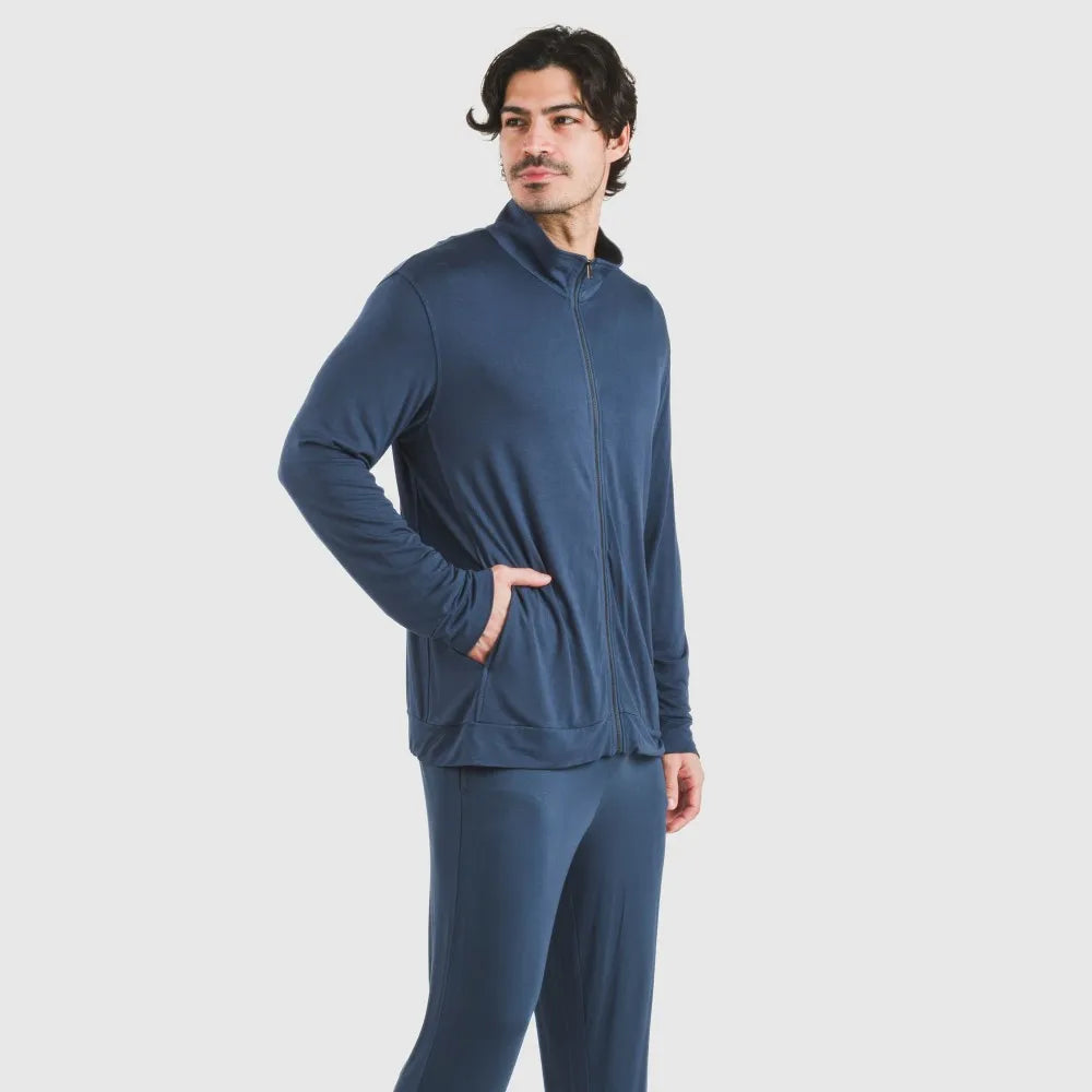 Sudadera viscosa hombre lisa