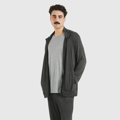 Sudadera viscosa hombre lisa