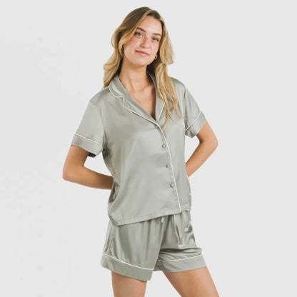 PIJAMA CRT M/C DONA SATEN FRIDAY