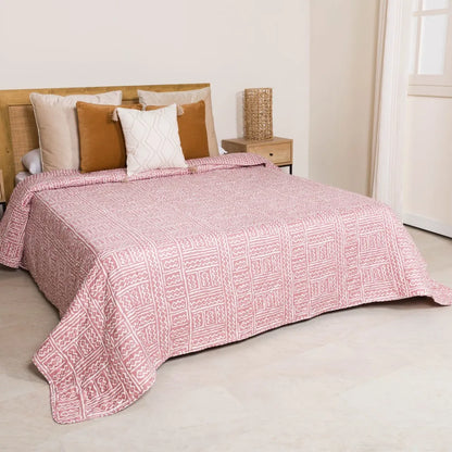 Colcha Vinuesa malva bouti