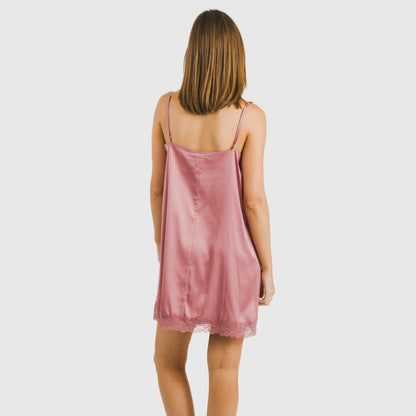 SHORT SATEN FRIDAY PLAIN NIGHTGIFT