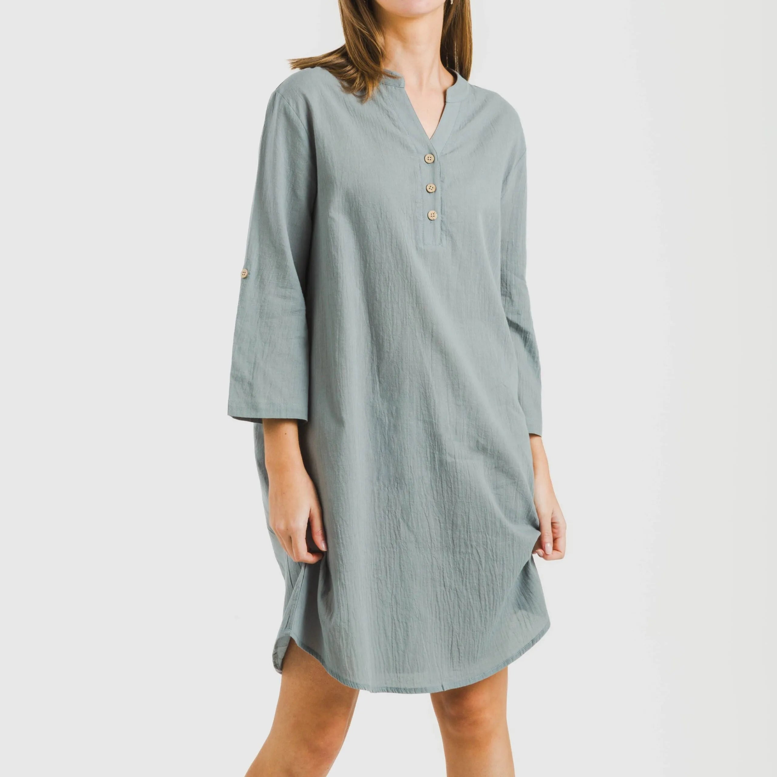 CAMICIA IN COTONE SEMPLICE