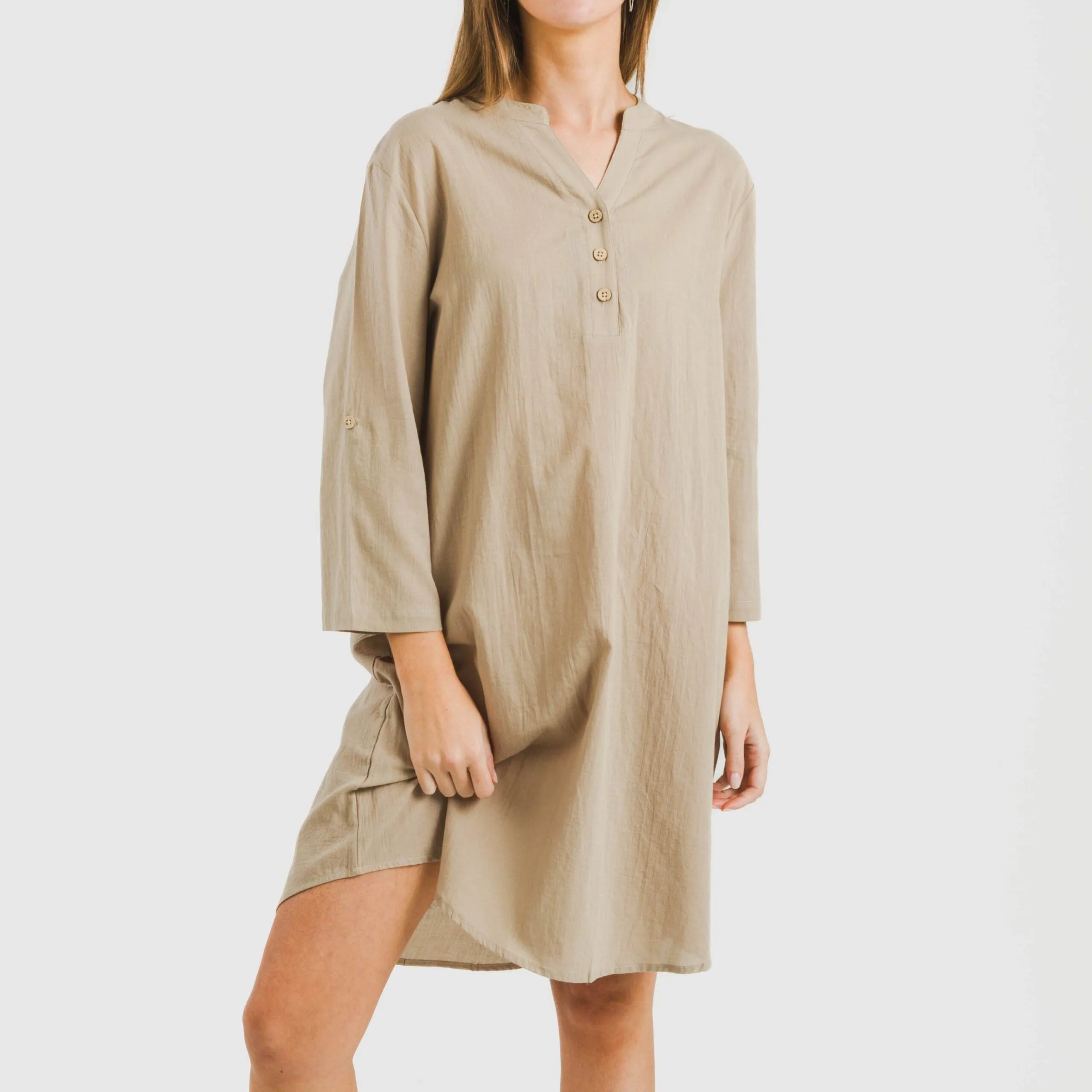 CAMICIA IN COTONE SEMPLICE