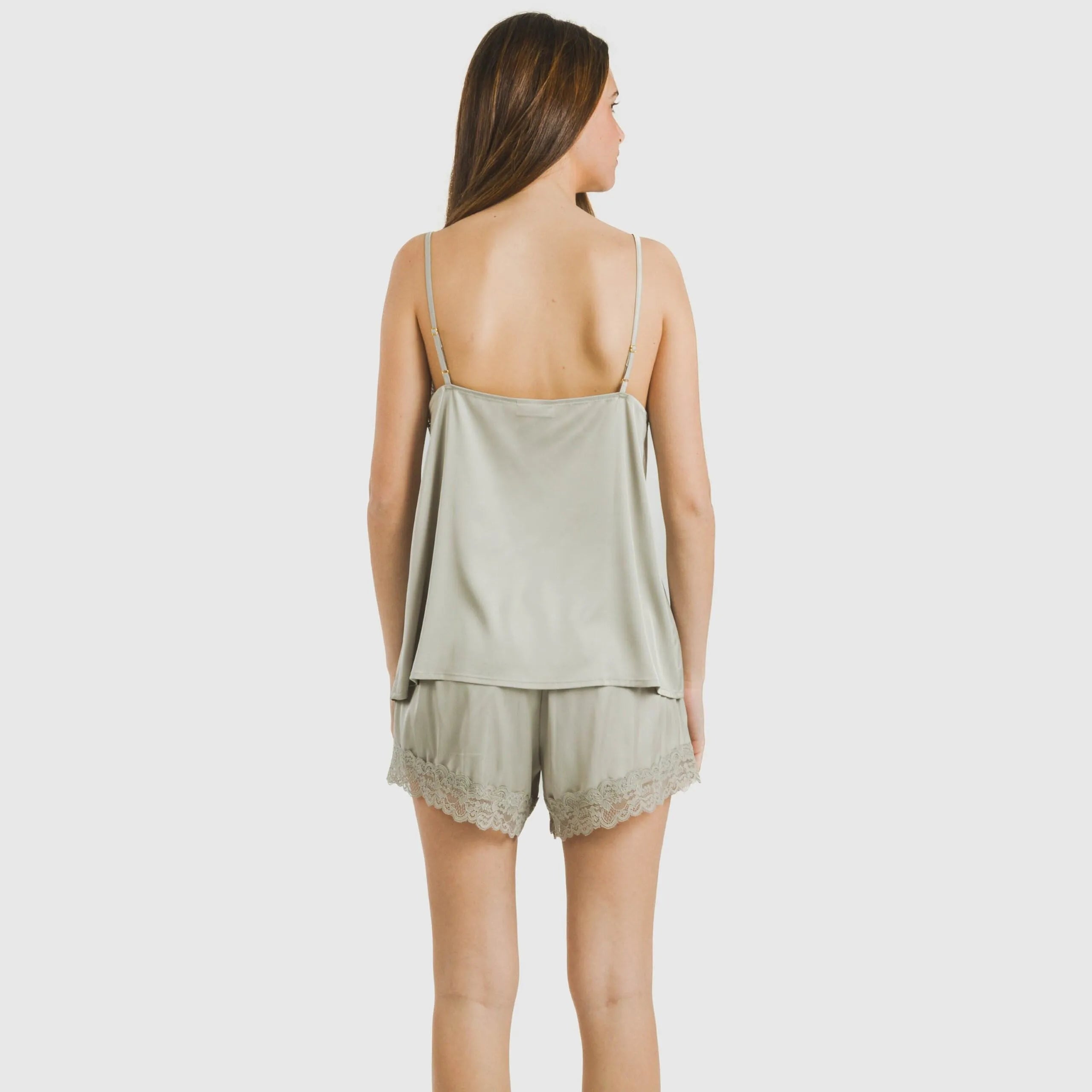 Pijama tirantes mujer satén Friday liso