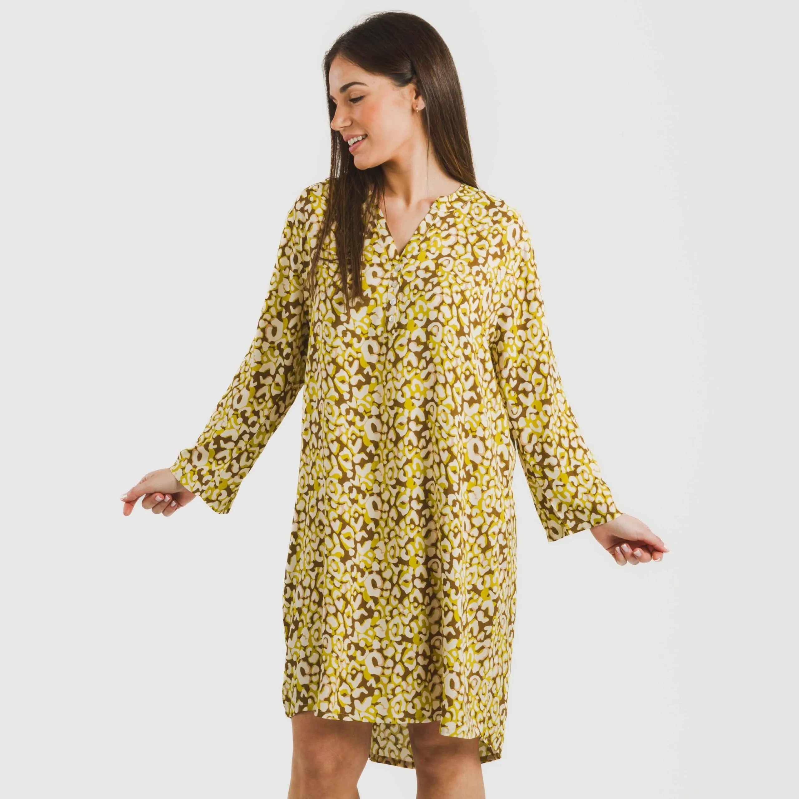 Camicia in viscosa milina