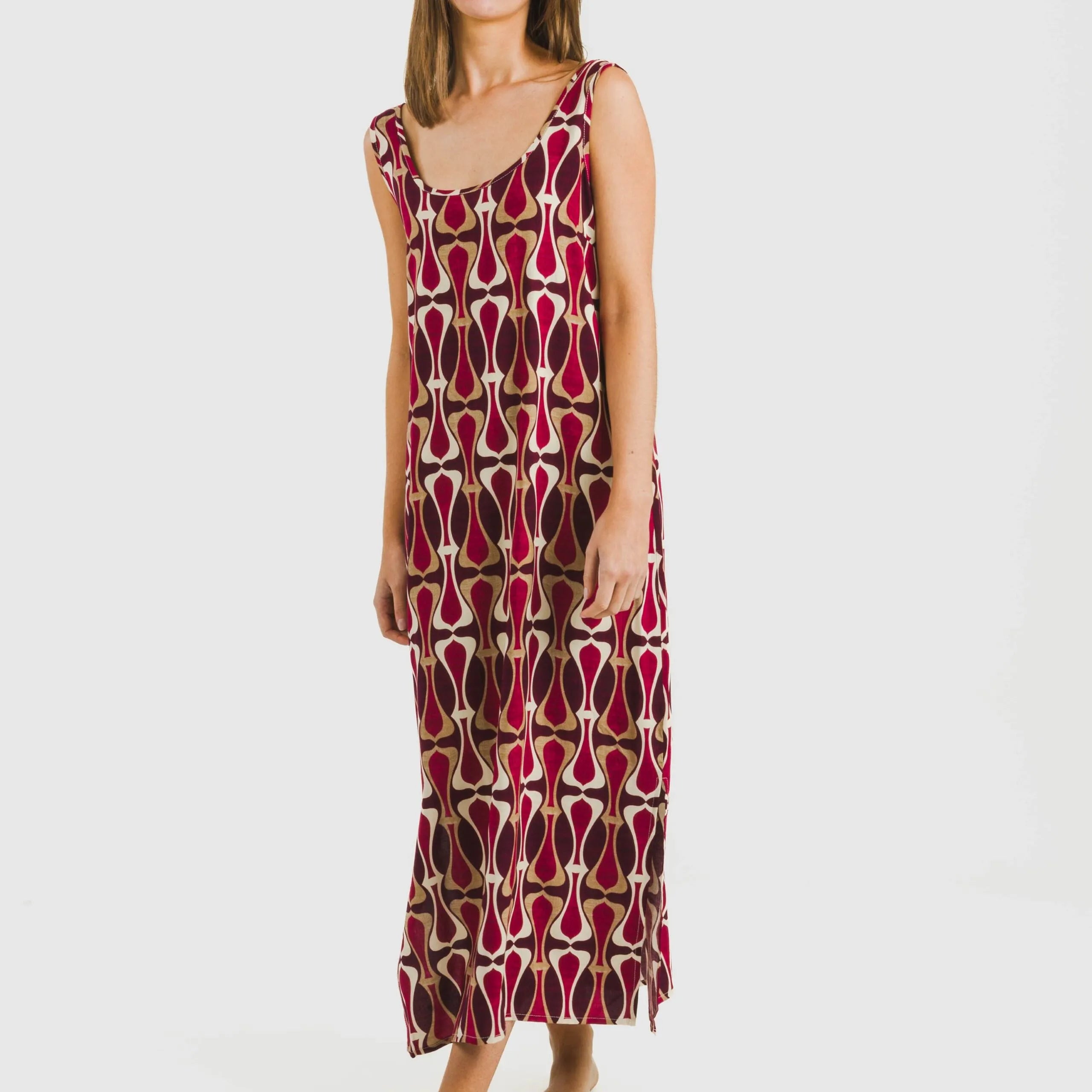 VESTIT LLARG TIRANT VISCOSA CASTELAR