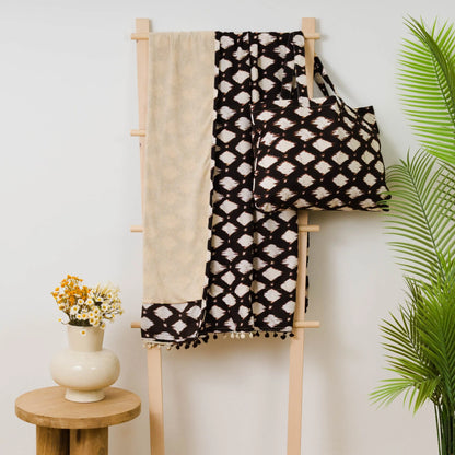 PACK TOALLA PAREO + BOLSO ORLANDO