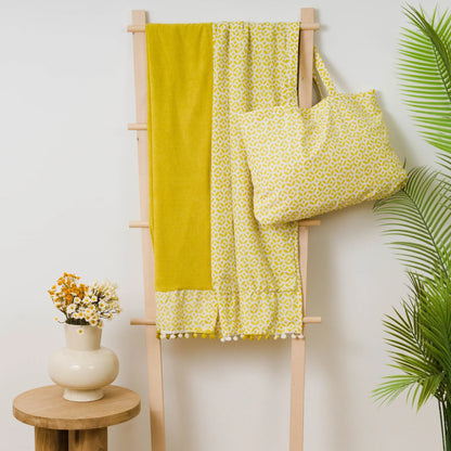 PACK TOALLA PAREO + BOLSO CLAU