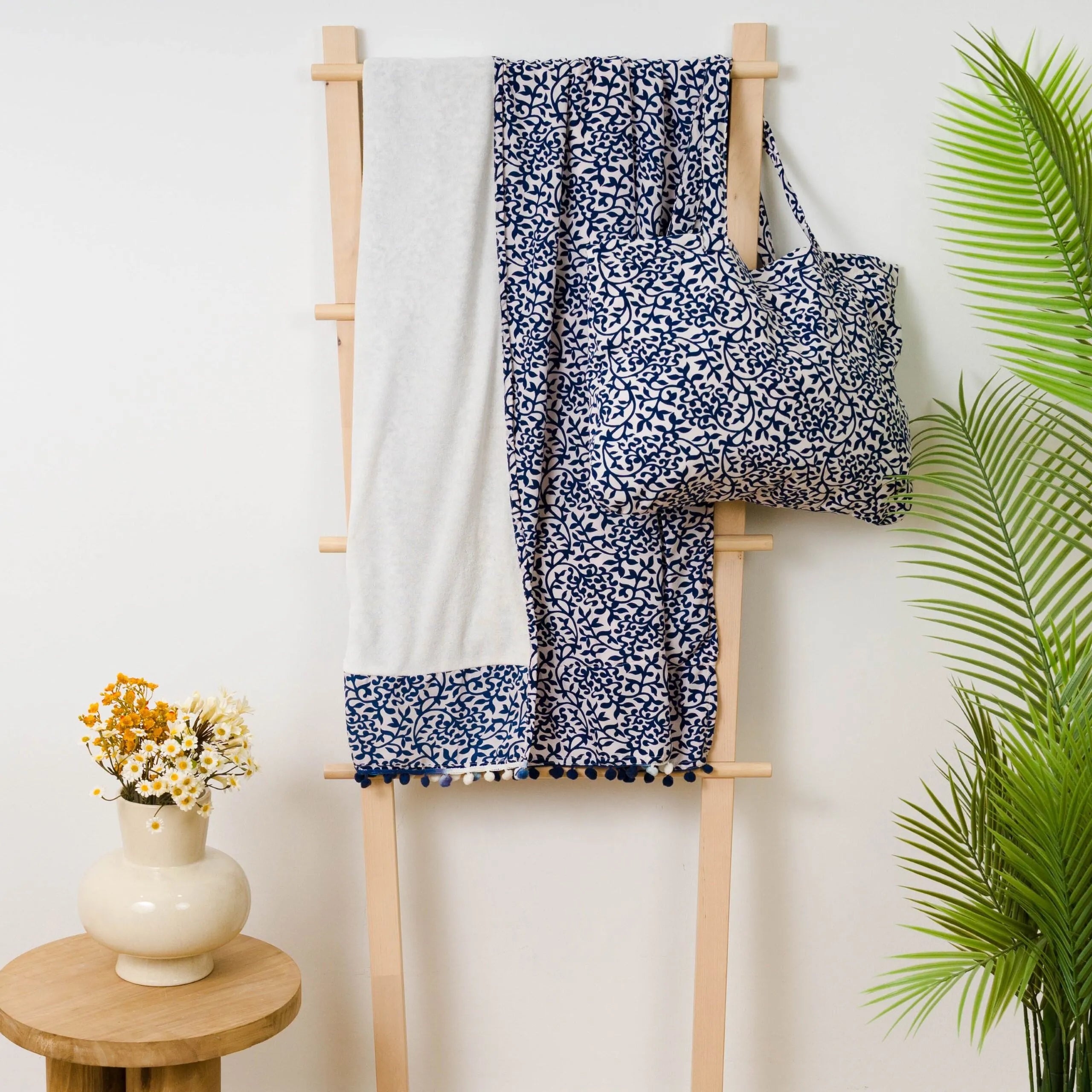 PACK TOALLA PAREO + BOLSO ALADERO