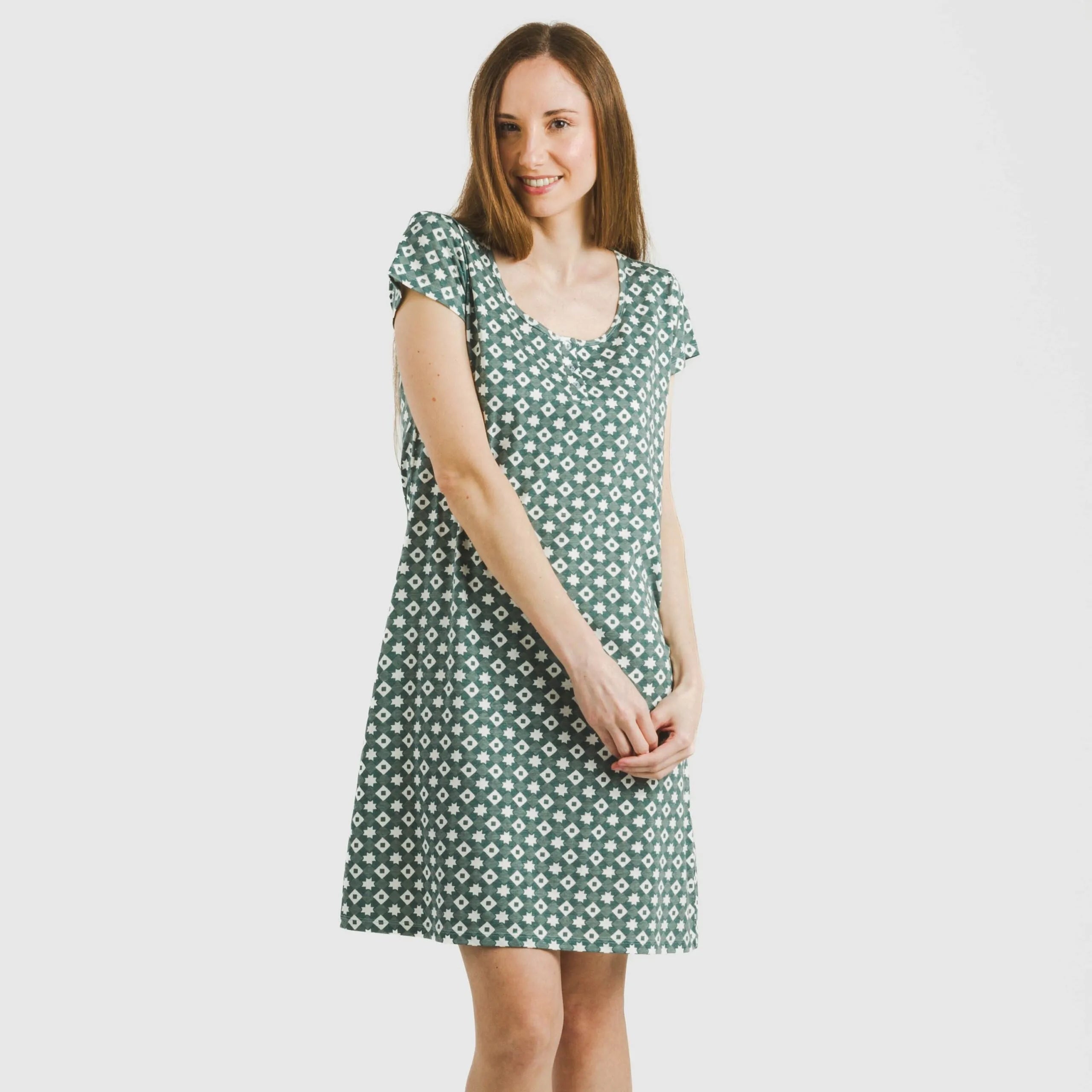 Blusón algodón Narciso indigo