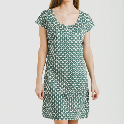 Blusón algodón Narciso indigo