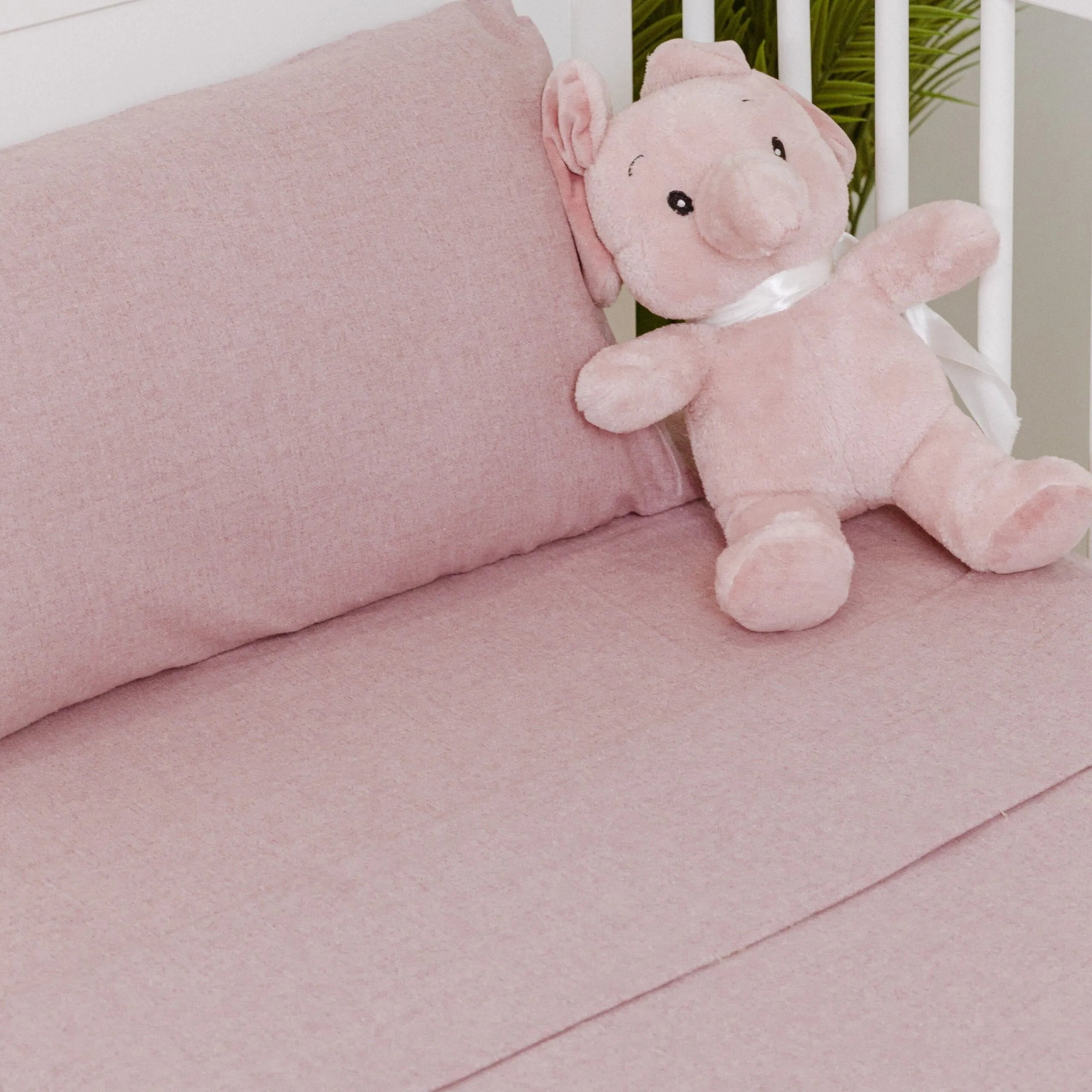 JUEGO SABANAS FRANELA SOLID