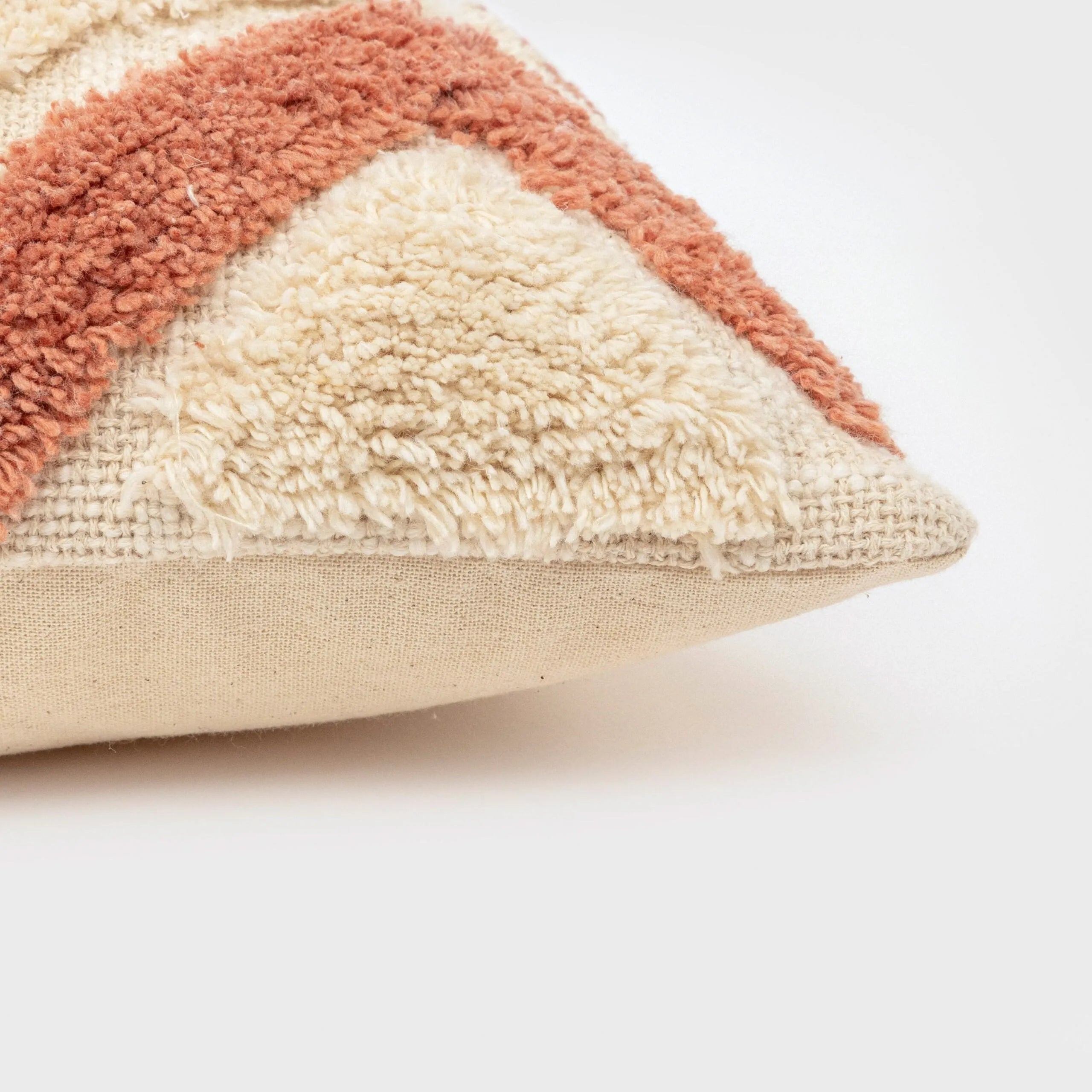 Almofada quadrada Basel em algodão 45x45 - capa + enchimento