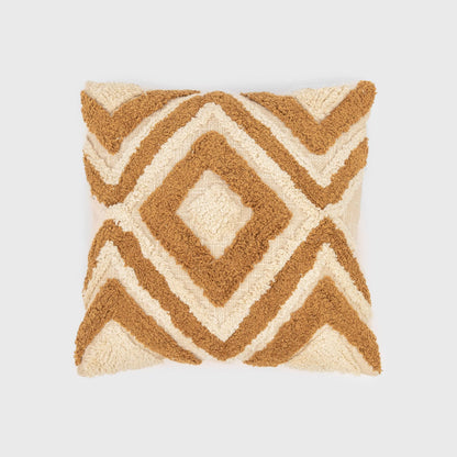 Almofada quadrada Basel em algodão 45x45 - capa + enchimento