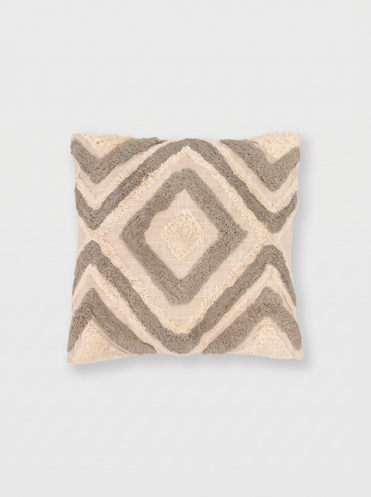 Coussin carré en coton Basel 45x45 cm - housse + garniture