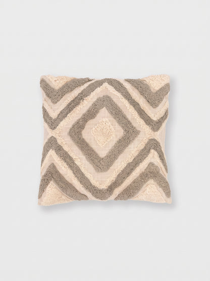 Coussin carré en coton Basel 45x45 cm - housse + garniture