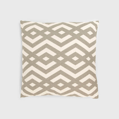 Cojín cuadrante antimanchas Nela liso 50x50 - funda + relleno