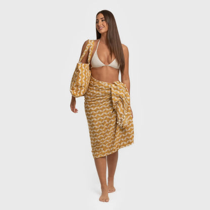 PACK TOALLA PAREO + BOLSO CALSITA