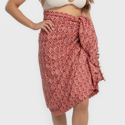 PACK TOALLA PAREO + BOLSO ELOINA