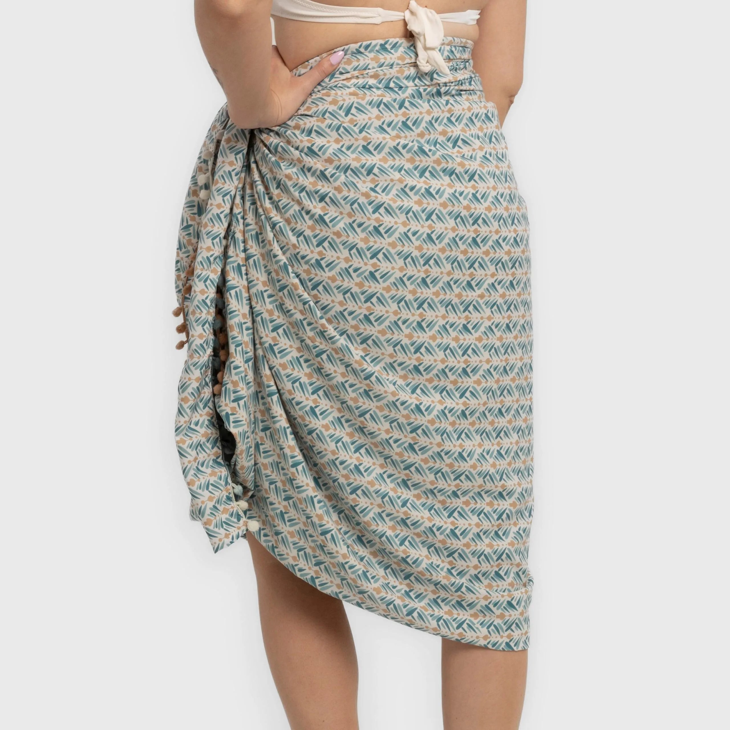 PACK TOALLA PAREO + BOLSO ELOINA