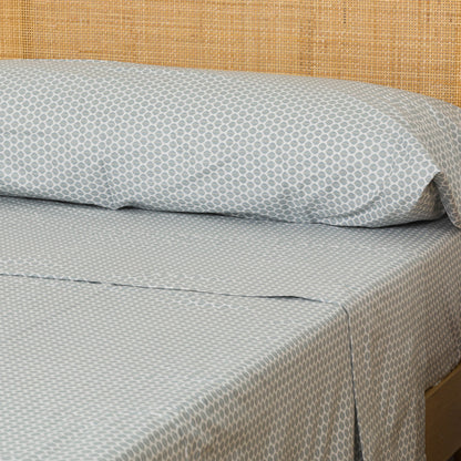 SET LENZUOLA IN PERCALE DUNE ALG