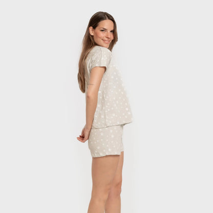 PIJAMA CRT M/FLUIDA ALG DONA ESTRELLITA