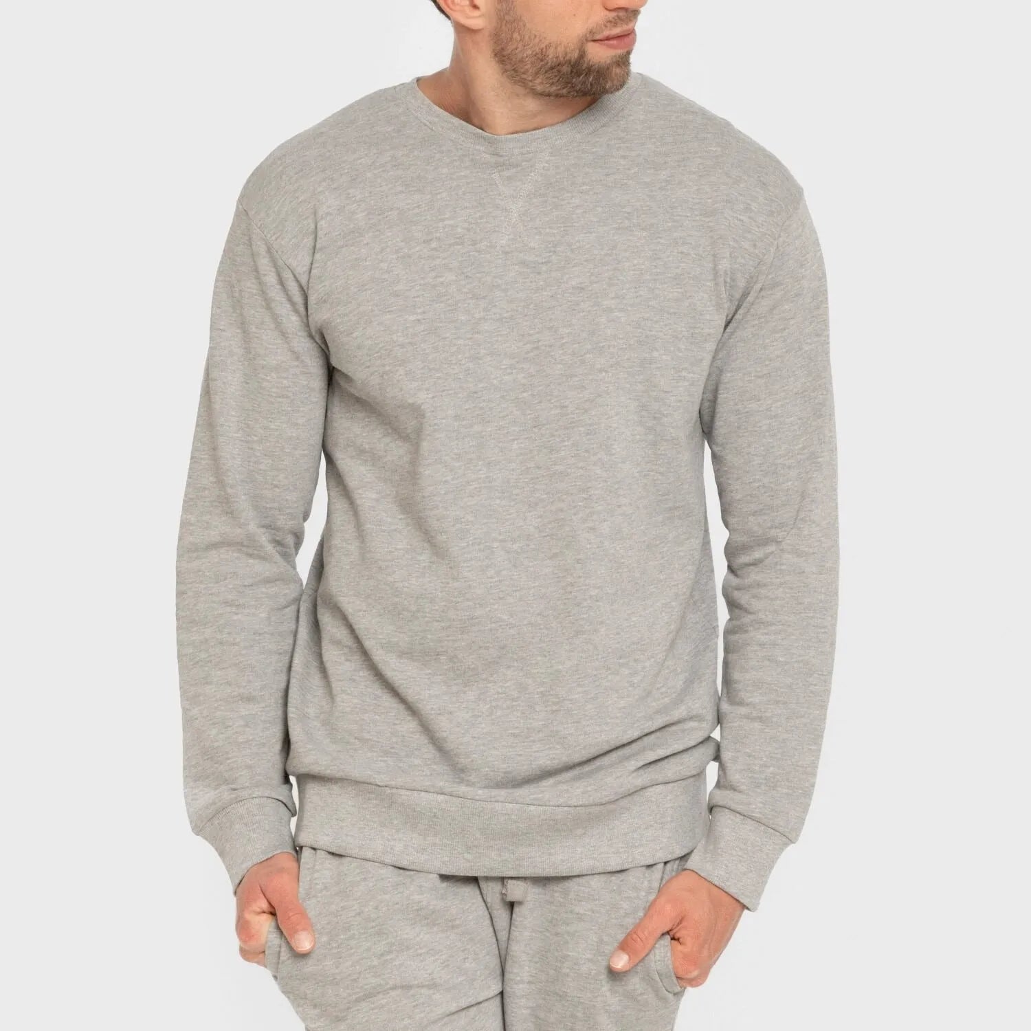 FELPA SPORTIVA BASE DA UOMO