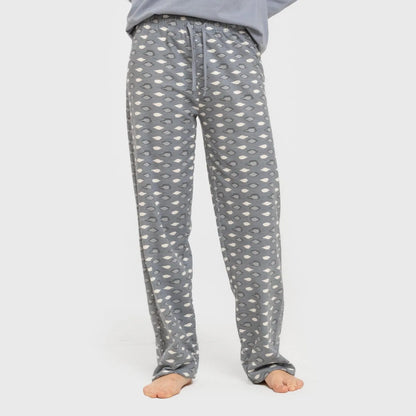 Pijama largo algodón Ocean indigo