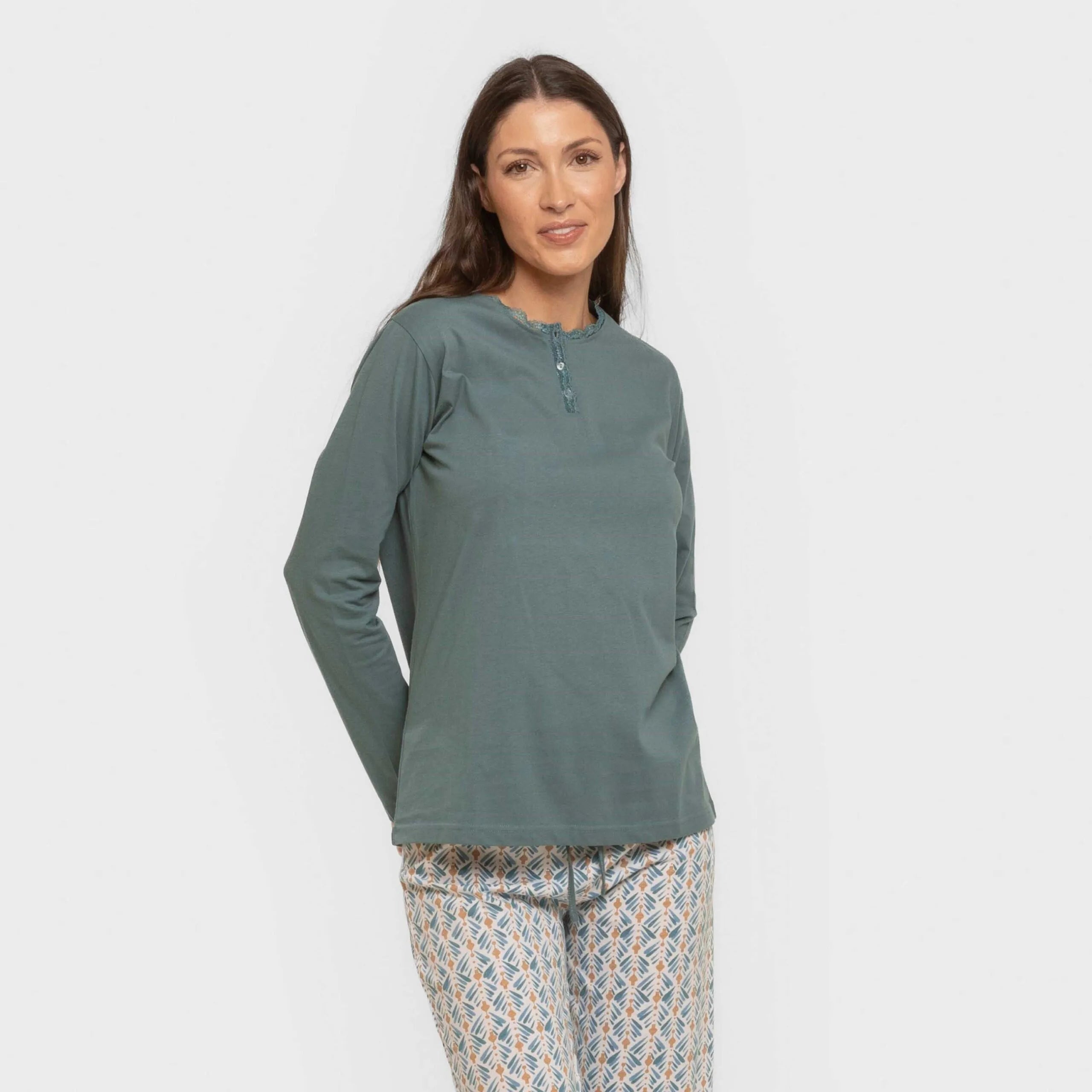 PIJAMA LLARG ALGA DONA ELOINA